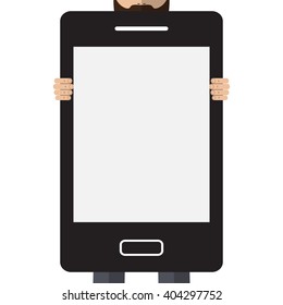 Man with phone