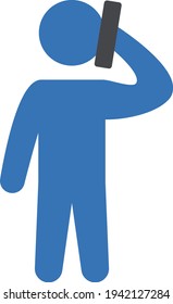 Handygespräch Vektorsymbol