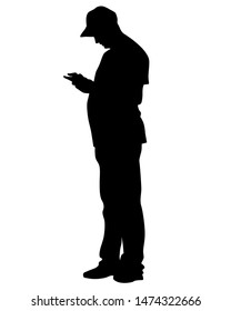 Hombre con una cámara fotográfica de fondo blanco
