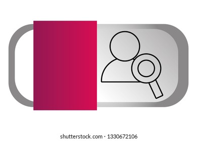 man pictogram cartoon