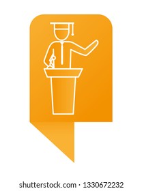man pictogram cartoon