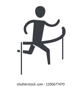 man pictogram cartoon