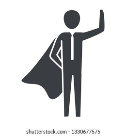 man pictogram cartoon