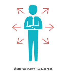 man pictogram cartoon
