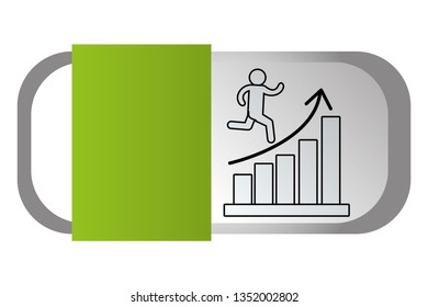 man pictogram cartoon