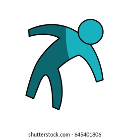 Man pictogram symbol
