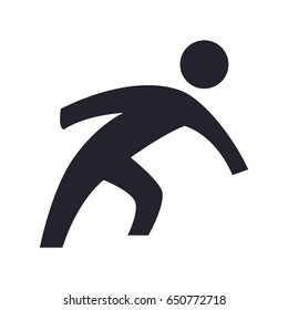 Man pictogram symbol