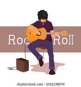 Man playing guitar