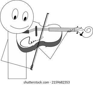 man playing a musical instrument