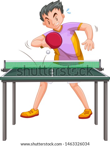 Similar – Image, Stock Photo Table tennis bats