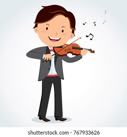 Man playing violin