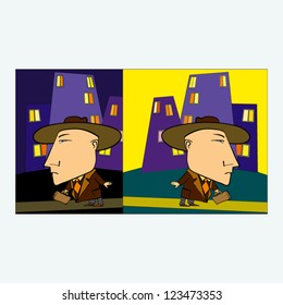 the man with a portfolio