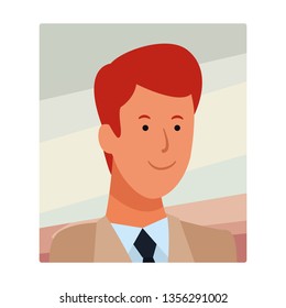 man portrait avatar