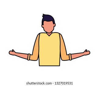 man portrait character