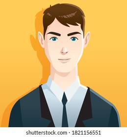 Man Portrait people bust illustration cartoon
