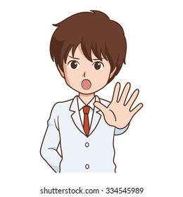 man pose