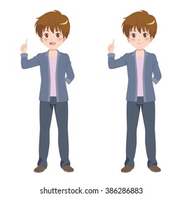 man pose
