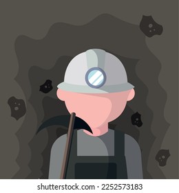 männlicher Berater, Vektorgrafik
