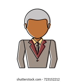man professional   avatar vector illustration