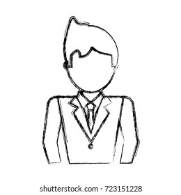 man professional vector illustration