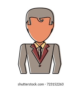 man professional vector illustration