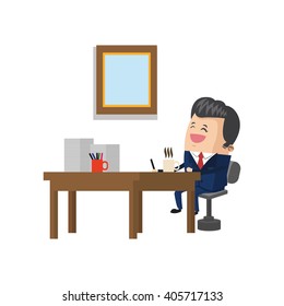 Man profile design, vector illustration