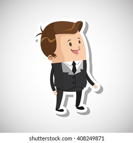 Man profile design , vector illustration