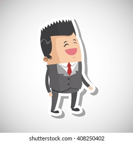 Man profile design , vector illustration