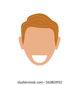 Man profile pictogram icon vector illustration graphic design
