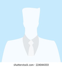 man profile silhouette