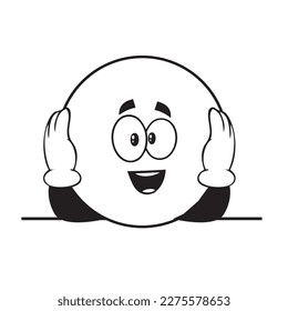 Man propping his head up on his face expression of astonishment