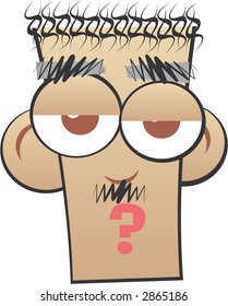 man with a question