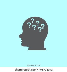 man and question mark 