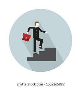 man raise up stairs icon - From web, universal and Miscellaneous Icons set