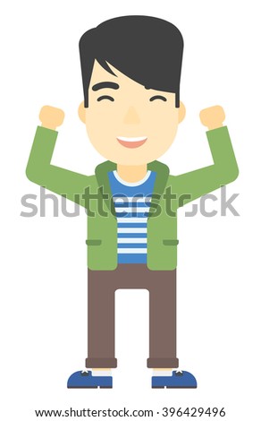 Images Of Cartoon Man With Hands Up