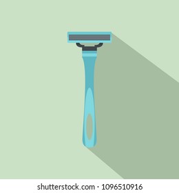 Man razor icon. Flat illustration of man razor vector icon for web design
