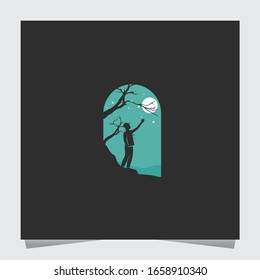 Man Reach Dream Logo Inspirations Template