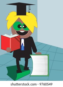 man reading book	