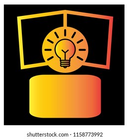 man is reading book to find inspiration vector illustration