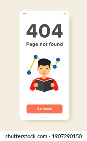 Man reading book with graph in background. Innovation, idea, smart. Changes adaptation concept. Can be used for topics like business, management, marketing.