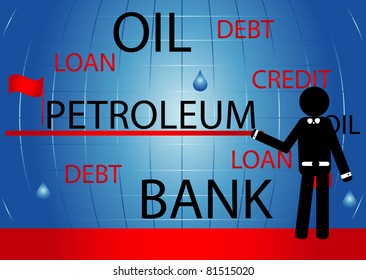 man with report about oil