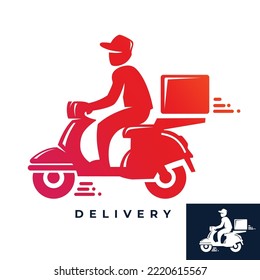 A man is riding a scooter