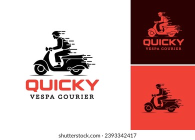 A man riding a scooter with a helmet on and a helmet on. This dynamic image is perfect for promoting safe and stylish urban transportation, scooter rental services, or personal safety gear.