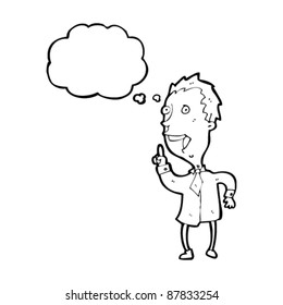 caricatura de respuesta correcta