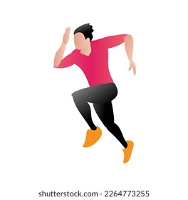 vector de ilustración de gestos en ejecución