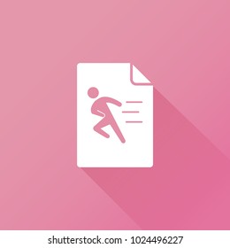 man running icon