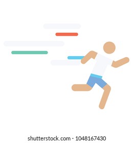 Man running icon