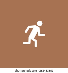 man running icon