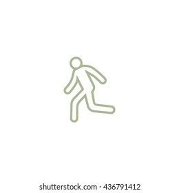 man running icon