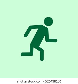 man running icon